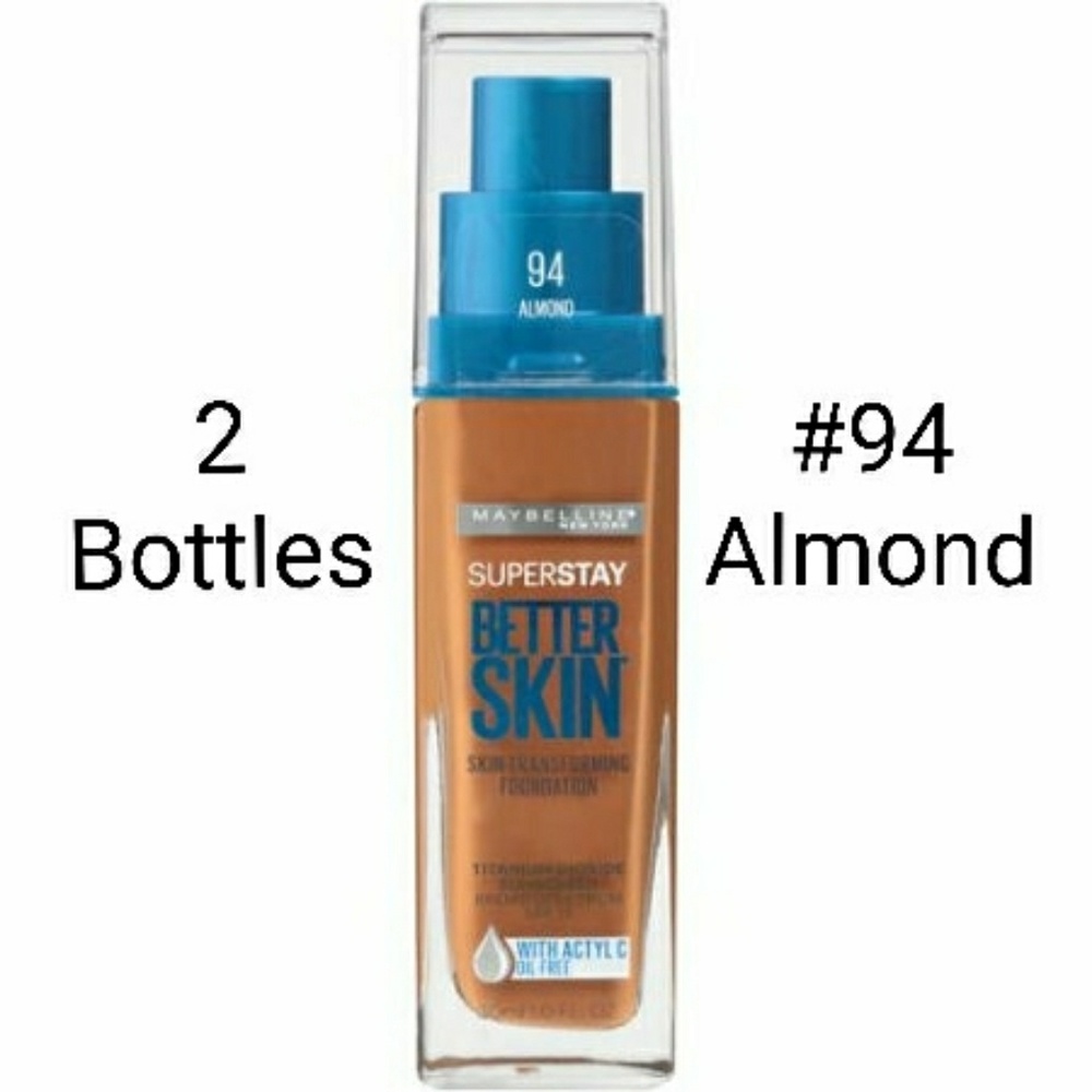 2 Bottles Maybelline Foundation